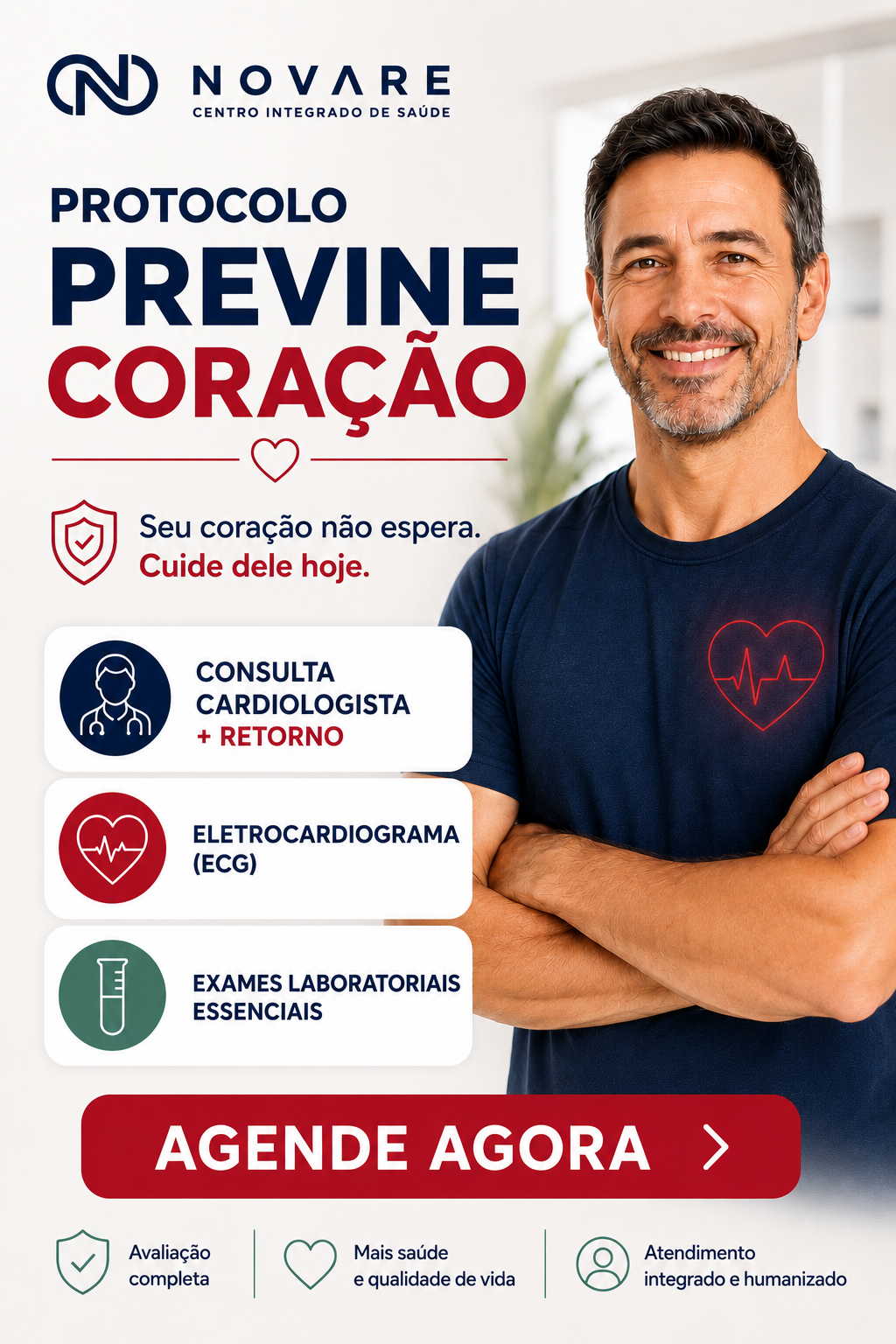 Arte do Protocolo Previne Coração da Novare em Tatuí/SP